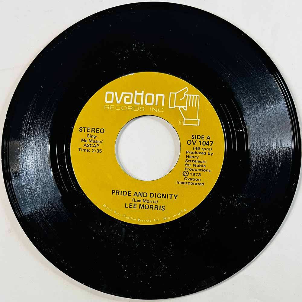 Lee Morris 1973 OV 1047 Pride And Dignity begagnad singelskiva