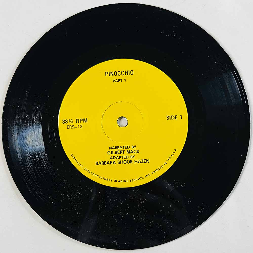 Gilbert Mack 1970 ERS-12 Pinocchio begagnad singelskiva