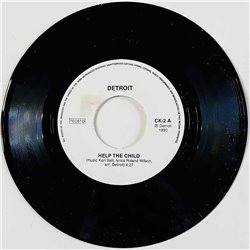Detroit 1990 CK-2 Help The Child / You Left Me Sitting begagnad singelskiva