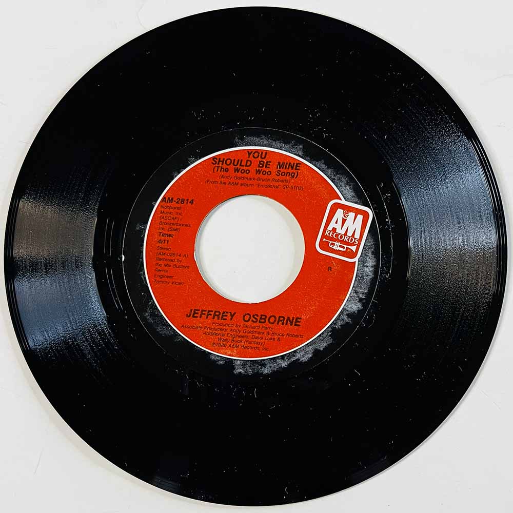 Osborne Jeffrey Käytetty 7” ei kuvakantta You Should Be Mine (The Woo Woo Song)  kansi Ei kuvakantta levy EX käytetty vinyylisin