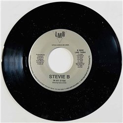 Stevie B Käytetty 7” ei kuvakantta In My Eyes  kansi Ei kuvakantta levy EX käytetty vinyylisingle