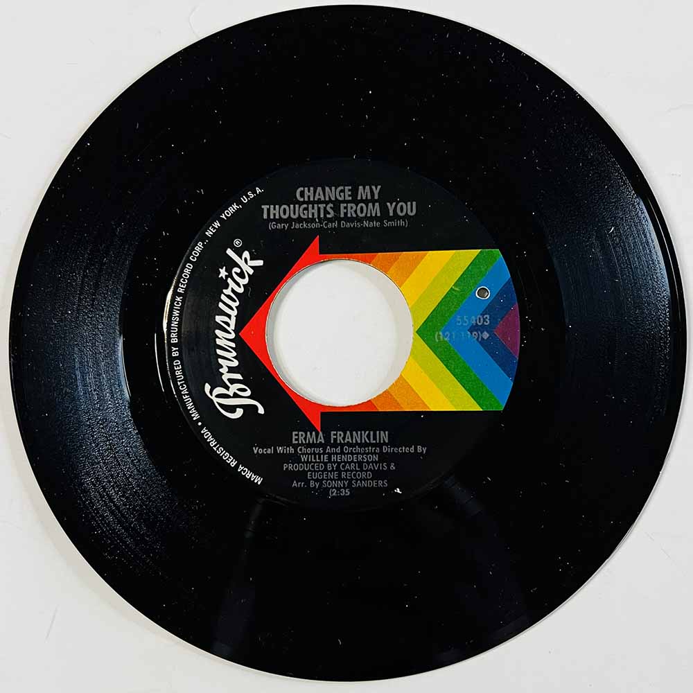 Erma Franklin 1969 55403 Gotta Find Me A Lover (24 Hours A Day) / Change My Thoughts From You begagnad singelskiva