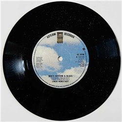 Ronstadt Linda Käytetty 7” ei kuvakantta Back In The U.S.A.  kansi Ei kuvakantta levy EX käytetty vinyylisingle
