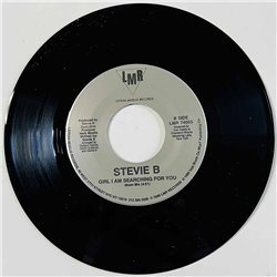 Stevie B Käytetty 7” ei kuvakantta Girl I Am Searching For You  kansi Ei kuvakantta levy EX käytetty vinyylisingle