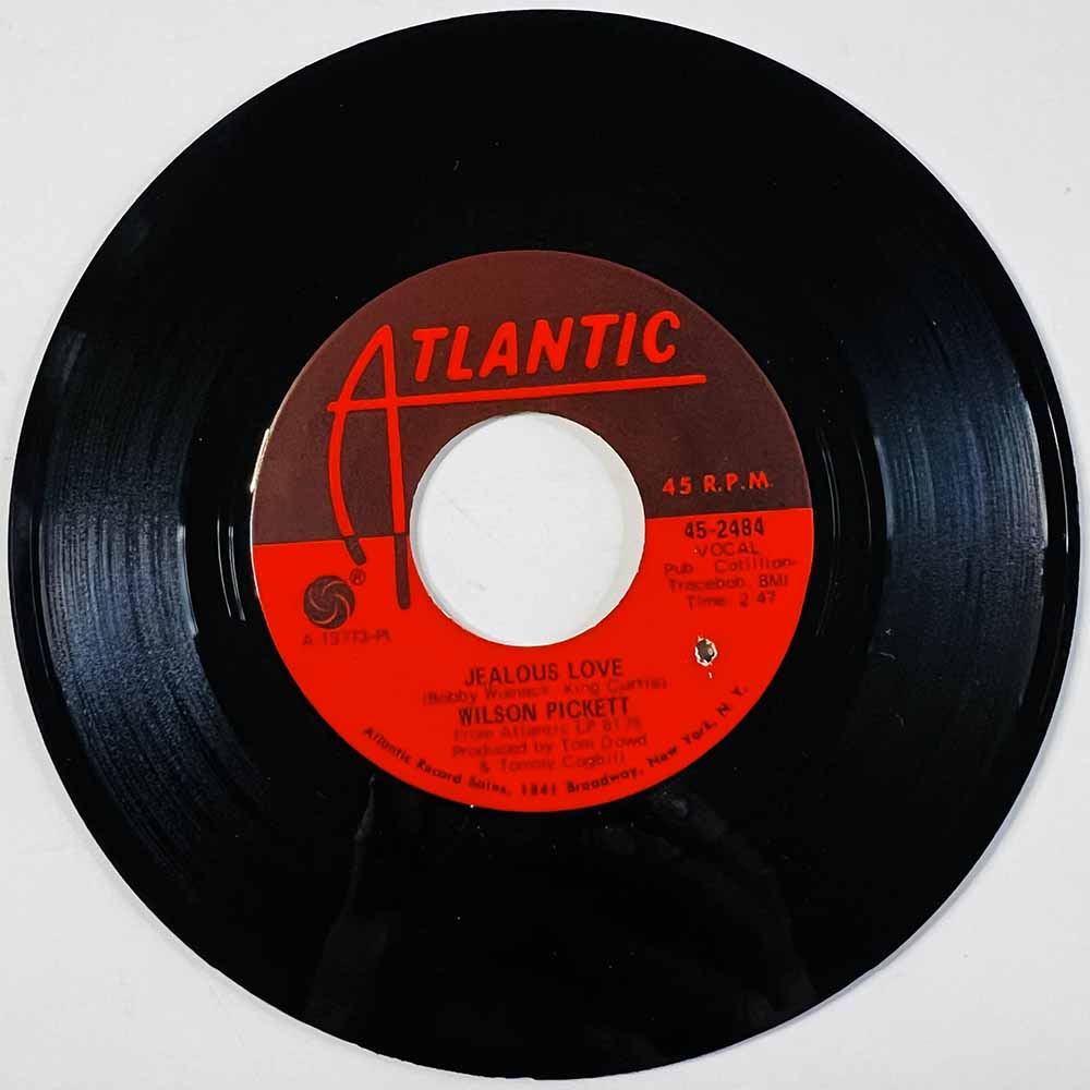 Wilson Pickett 1968 45-2484 Jealous Love / I've Come A Long Way begagnad singelskiva