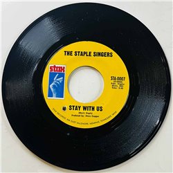 Staple Singers Käytetty 7” ei kuvakantta Long Walk To D.C. / Stay With Us  kansi Ei kuvakantta levy EX- käytetty vinyylisingle