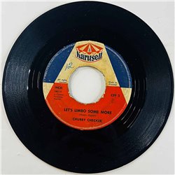 Chubby Checker Käytetty 7” ei kuvakantta Let's Limbo Some More / Twenty Miles  kansi Ei kuvakantta levy G- käytetty vinyylisingl
