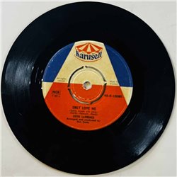 Lawrenc Steve 1959 45-K-15080 Only Love Me / Loving  Is  A Way Of Living     begagnad singelskiva