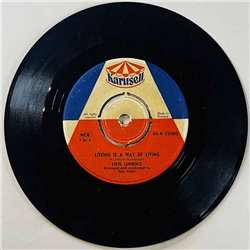 Lawrenc Steve 1959 45-K-15080 Only Love Me / Loving  Is  A Way Of Living     begagnad singelskiva