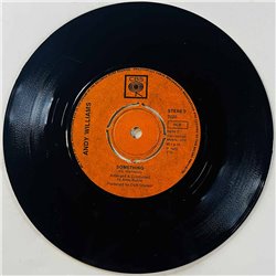 Williams Andy Käytetty 7” ei kuvakantta (Where Do I Begin) Love Story  kansi Ei kuvakantta levy VG+ käytetty vinyylisingle
