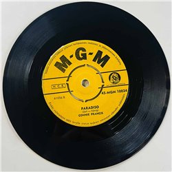 Francis Connie Käytetty 7” ei kuvakantta Tu' Mir Nicht Weh / Paradiso  kansi Ei kuvakantta levy VG- käytetty vinyylisingle