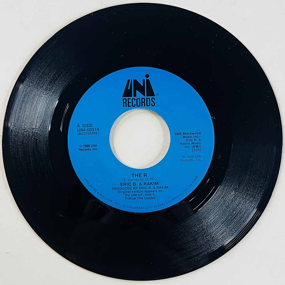 Eric B. & Rakim 1988 UNI-50014 The R begagnad singelskiva