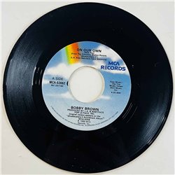 Bobby Brown 1989 MCA-53662 On Our Own begagnad singelskiva