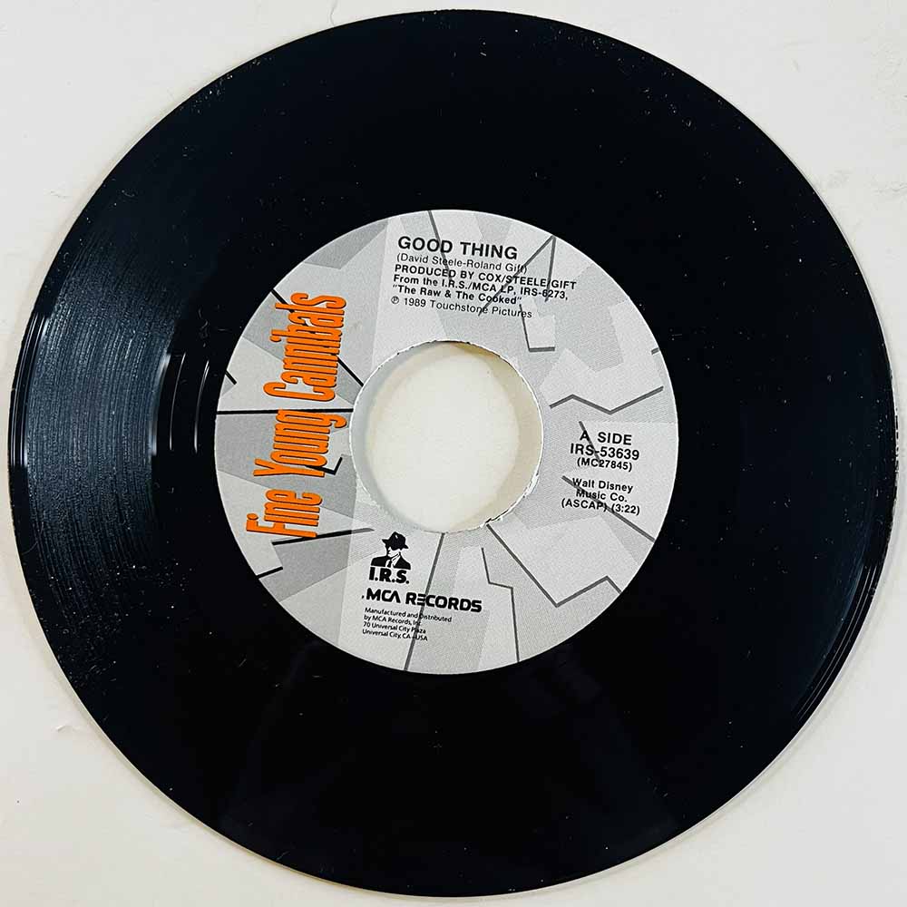 Fine Young Cannibals 1988 IRS-53639 Good Thing begagnad singelskiva