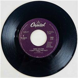 Gina Go-Go 1988 B-44233 I Can't Face The Fact begagnad singelskiva