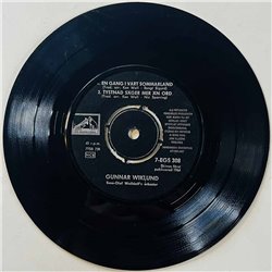Wiklund Gunnar Käytetty 7” ei kuvakantta Jag Får Inget Svar Från Dej  kansi Ei kuvakantta levy G käytetty vinyylisingle
