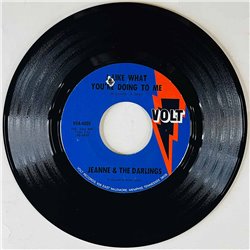 Jeanne & The Darlings Käytetty 7” ei kuvakantta It's unbelievable (how you control my soul)  kansi Ei kuvakantta levy EX käytett