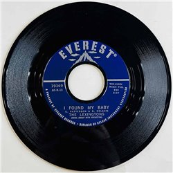 Lexingtons Käytetty 7” ei kuvakantta I found my baby / When my baby went away  kansi Ei kuvakantta levy VG käytetty vinyylisingl