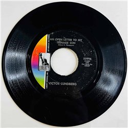 Lundberg Victor Käytetty 7” ei kuvakantta An Open Letter To My Teenage Son  kansi Ei kuvakantta levy VG käytetty vinyylisingle