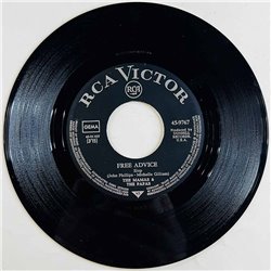 Mamas & The Papas 1967 45-9767 Dedicated To The One I Love begagnad singelskiva