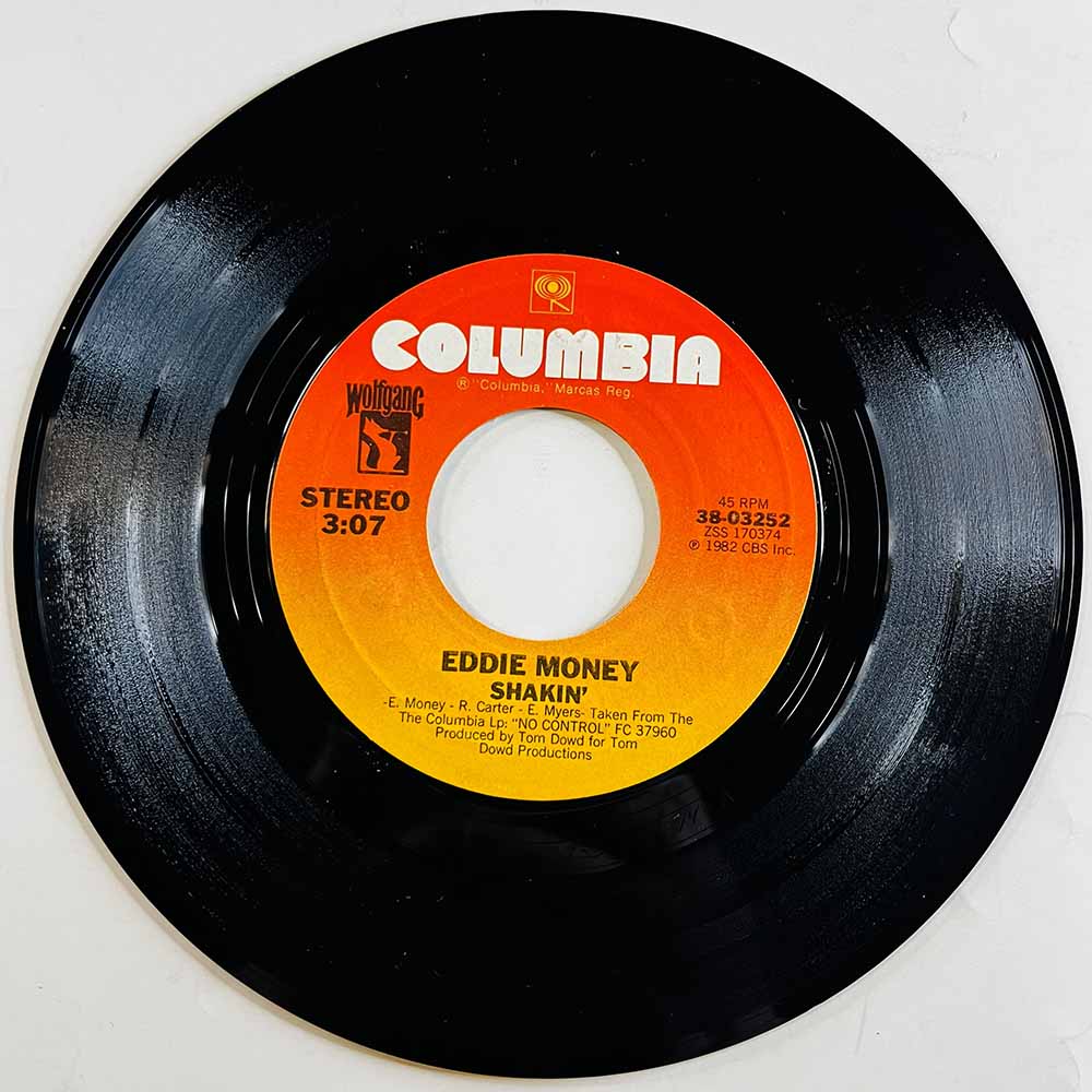 Eddie Money 1982 38-03252 Shakin' begagnad singelskiva