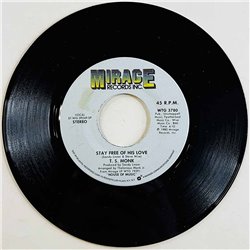 T.S. Monk Käytetty 7” ei kuvakantta Bon Bon Vie (Gimme The Good Life)  kansi Ei kuvakantta levy EX- käytetty vinyylisingle