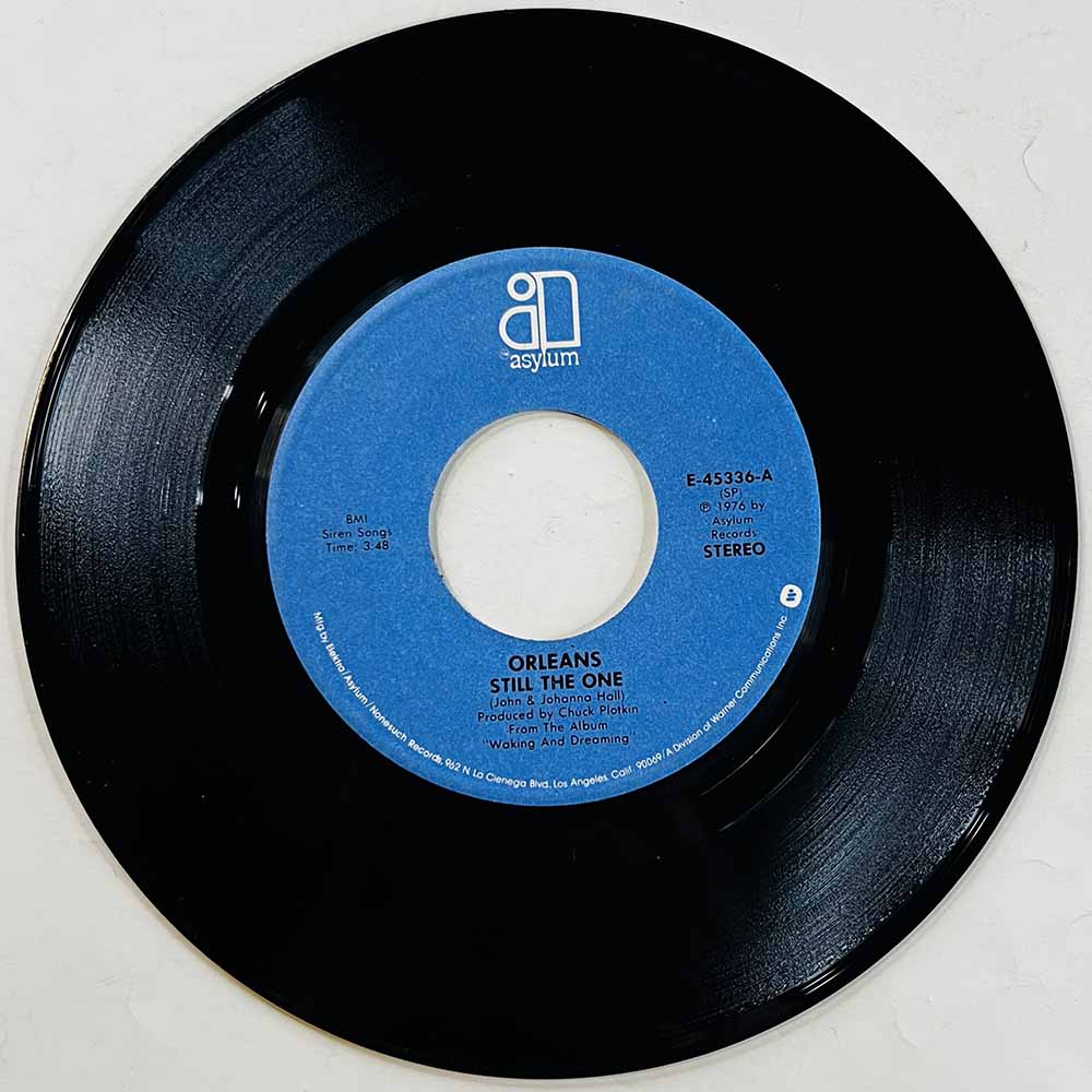 Orleans Käytetty 7” ei kuvakantta Still The One  kansi Ei kuvakantta levy EX käytetty vinyylisingle