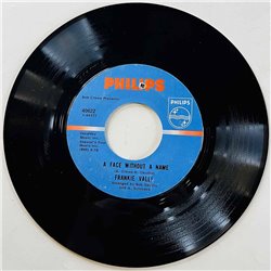 Valli Frankie Käytetty 7” ei kuvakantta The Girl I'll Never Know (Angels Never Fly This Low)  kansi Ei kuvakantta levy VG+ käyte