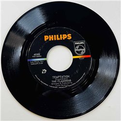Flamingos Käytetty 7” ei kuvakantta Call Her On The Phone / Temptation  kansi Ei kuvakantta levy EX käytetty vinyylisingle