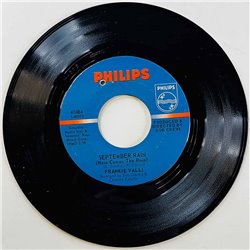 Valli Frankie Käytetty 7” ei kuvakantta I Make A Fool Of Myself / September Rain (Here Comes The Rain)  kansi Ei kuvakantta levy