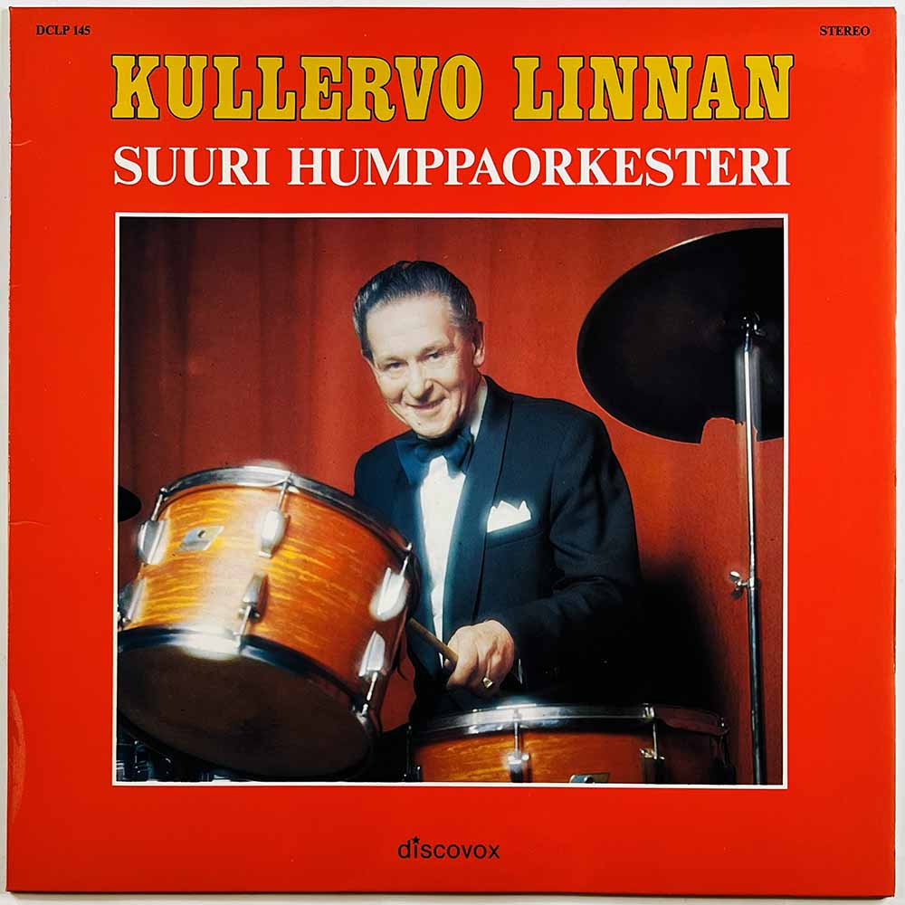 Linna Kullervo 1978 DCLP 145 Kullervo Linnan suuri humppaorkesteri Begagnat LP