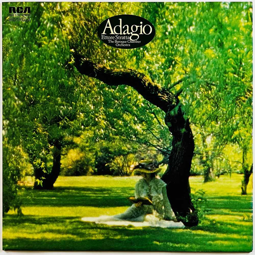 Baroque Chamber Orchestra vinyl LP Adagio  kansi EX levy EX Käytetty LP