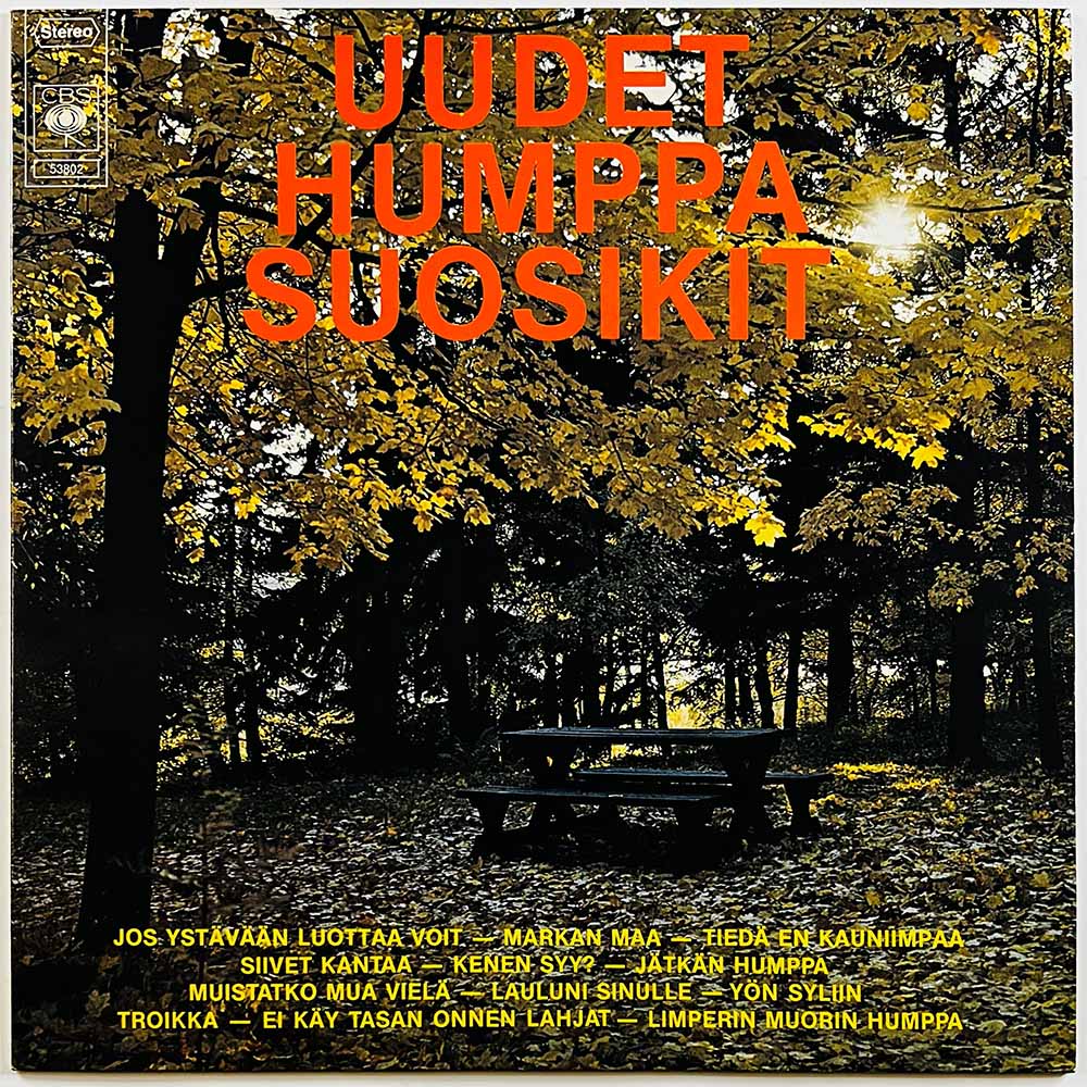 Jamppa Tuominen, Annette Tuominen ym. vinyl LP Uudet Humppa Suosikit  kansi EX levy EX Käytetty LP