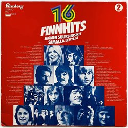 Marion, Danny, Fredi, Hanne vinyl LP Finnhits 2  kansi EX- levy EX Käytetty LP