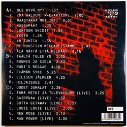 Ratsia vinyl LP 1979-1981 numeroitu painos No 327 2LP  kansi EX levy EX Käytetty LP