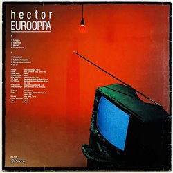 Hector vinyl LP Eurooppa  kansi VG levy VG+ Käytetty LP