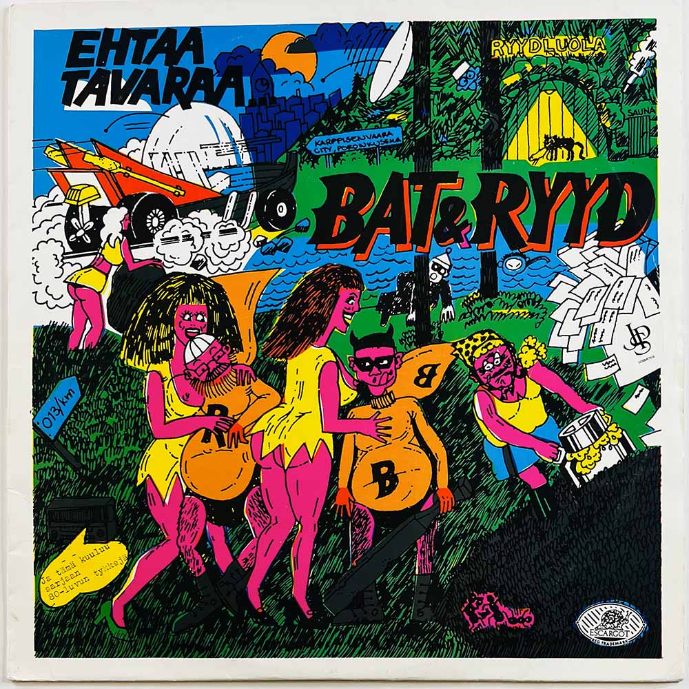 Bat & Ryyd 1989 BRLP 013 Ehtaa Tavaraa Begagnat LP