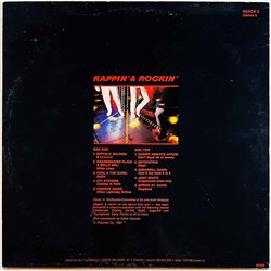 Sugarhill Gang, Grandmaster Flash ym. vinyl LP Rappin' & Rockin' - On the dance floor 2  kansi VG- levy EX Käytetty LP