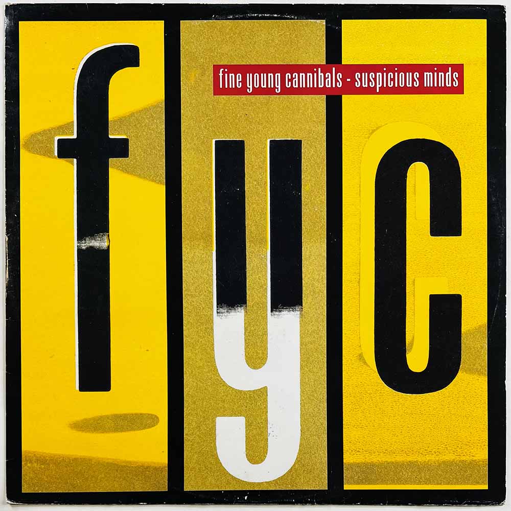 Fine Young Cannibals 1986 LONXR 82 Suspicious Minds 12-inch maxi-single Begagnat LP
