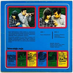 Kertojat Saara Pakkasvirta ja Pekka Laiho 1973 102 Satulähde Begagnat LP