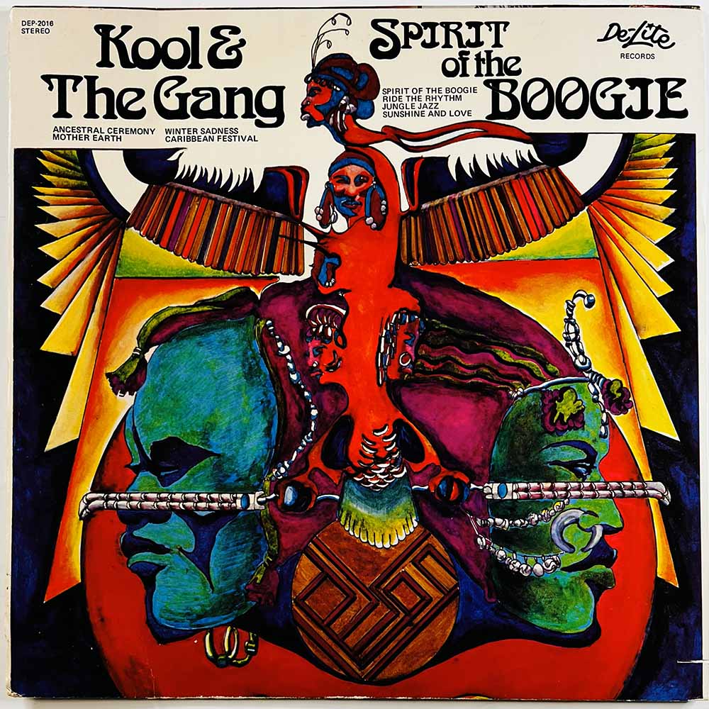 Kool & The Gang 1975 DEP-2016 Spirit Of The Boogie Begagnat LP