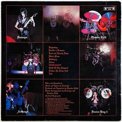 Warlord vinyl LP And the cannons of destruction have begun...  kansi VG- levy G+ Käytetty LP