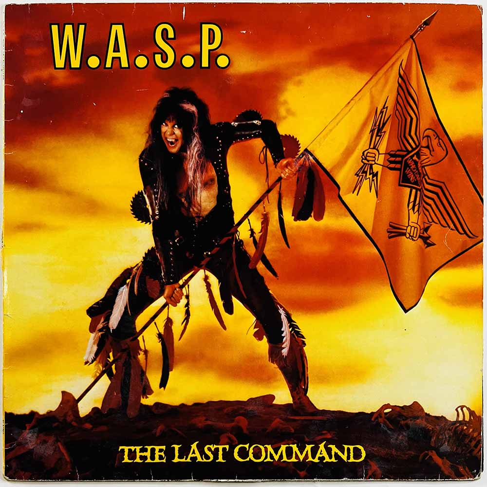 W.A.S.P. 1985 1A 064-24 0429 1 The last command Begagnat LP