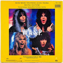 W.A.S.P. 1985 1A 064-24 0429 1 The last command Begagnat LP