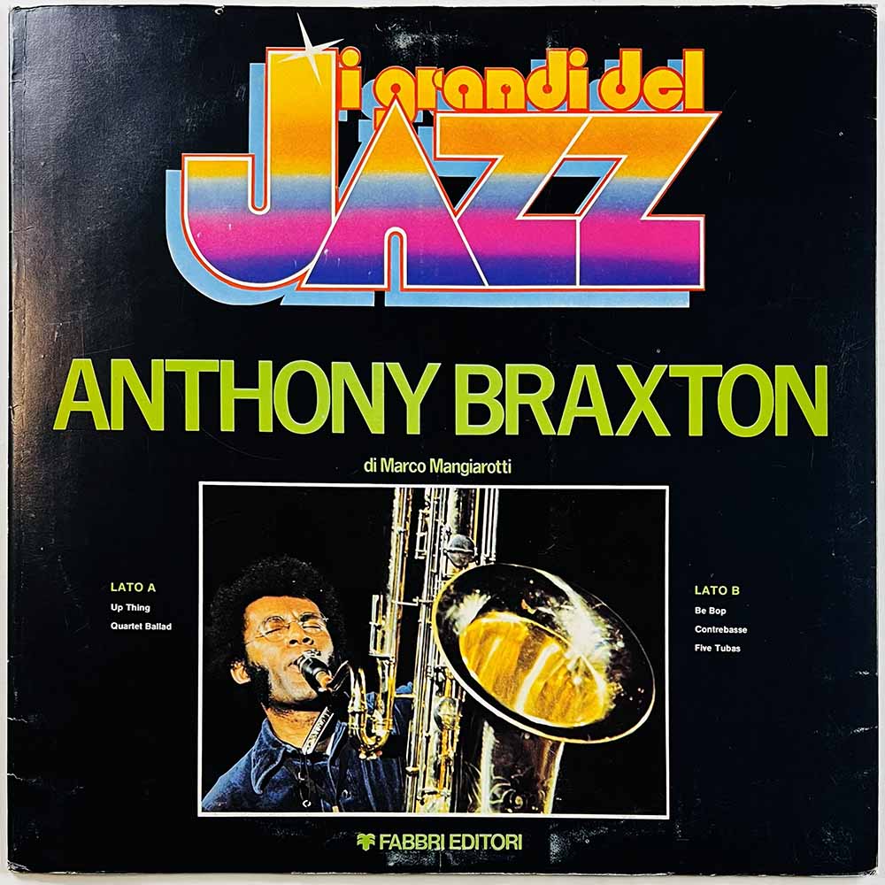 Braxton Anthony vinyl LP Anthony Braxton  kansi VG+ levy EX Käytetty LP