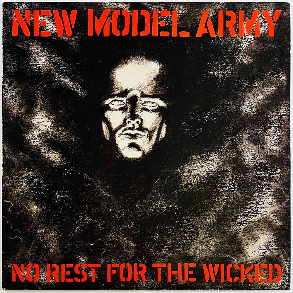 New Model Army vinyl LP No rest for the wicked  kansi EX levy EX Käytetty LP