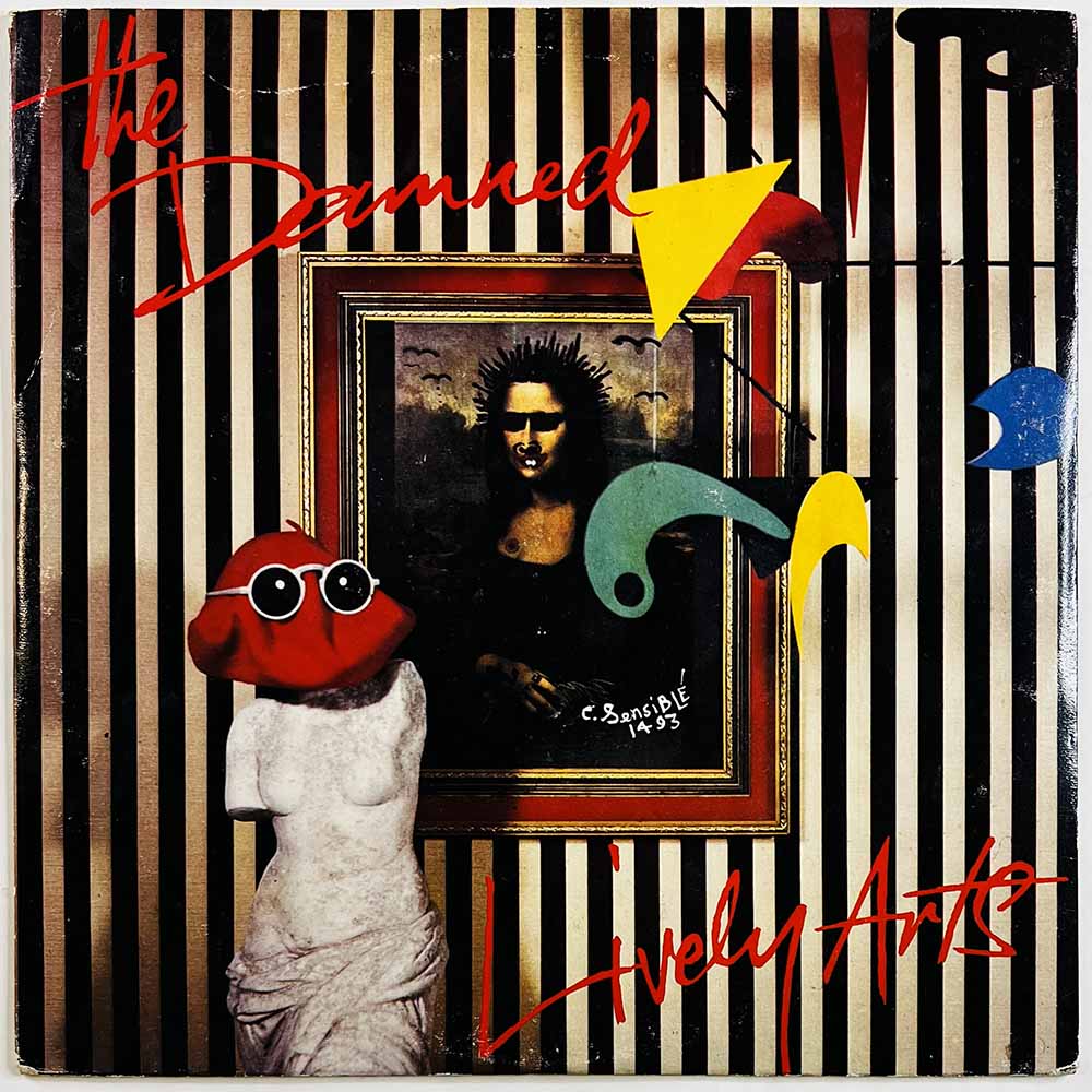 Damned 1980 NST 80 Lively Arts 10-inch LP Begagnat LP
