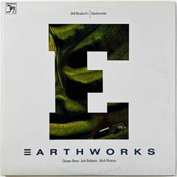 Bill Bruford's Earthworks vinyl LP Eartworks  kansi VG+ levy EX Käytetty LP
