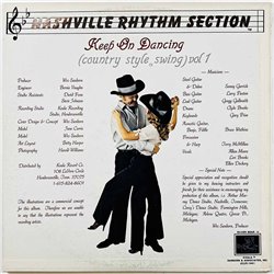 Nashville Rhythm Section 1981 KOA-15001 Keep On Dancing (Country Style Swing) Vol 1 Begagnat LP