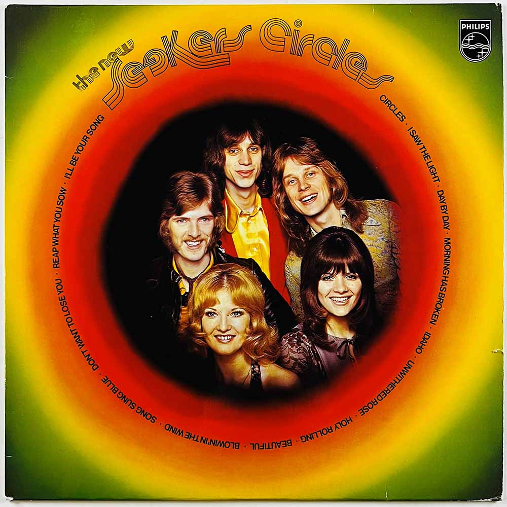 New Seekers vinyl LP Circles  kansi VG levy EX Käytetty LP